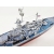 Model Plastikowy - ATLANTIS Models Statek Okręt 1:500 USS North Carolina BB-55 Battleship - AMCR601